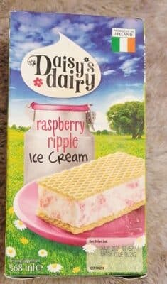 Raspberry ripple ice cream