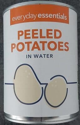 Peeled Potatoes