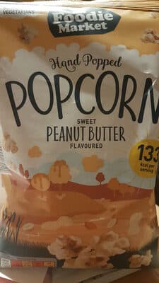 Popcorn Sweet Peanut Butter Flavoured