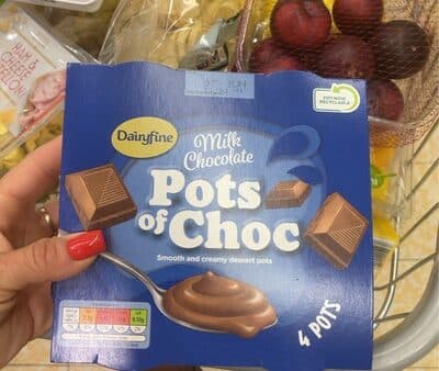 Pots of choc