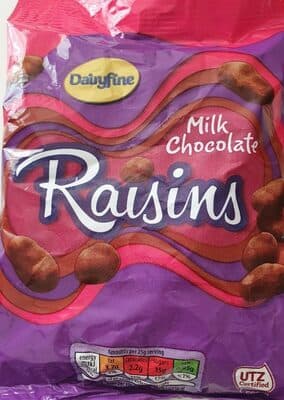 Milk Chocolate Raisins