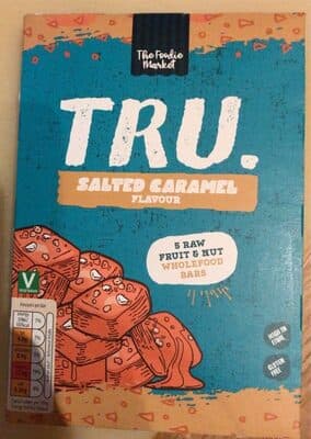 Wholefood bars, salted caramel