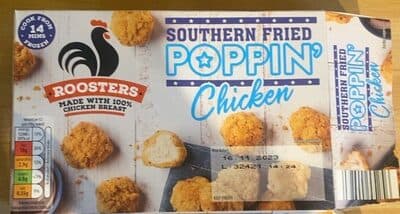 Southern fried poppin chicken