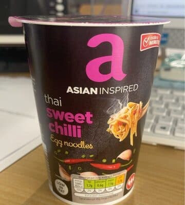 Thai Sweet Chilli Egg Noodles