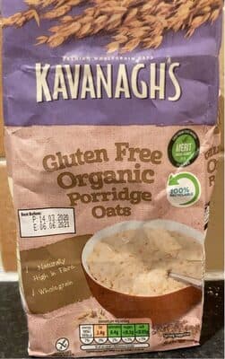 Gluten Free Organic Porraigr Oats