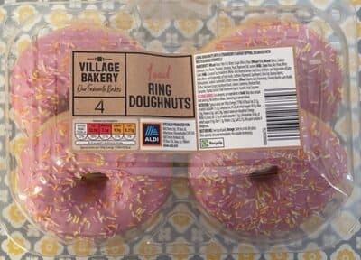 Iced Ring Doughnuts