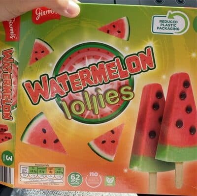 Watermelon Lollies