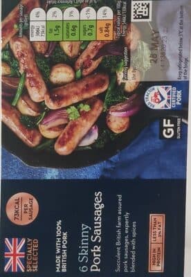 Skinny Pork Sausages