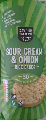 Rice Cakes: Sour Cream & Onion