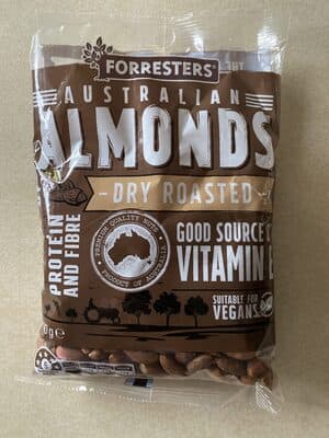 Australian Almonds Dry Roasted