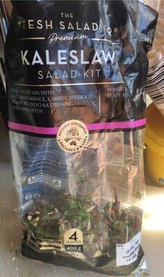 Kaleslaw salad kit