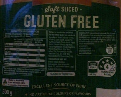 Seeded Soft Sliced Gluten-Free Bread