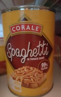 Spaghetti in tomato sauce