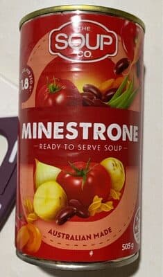 Minestrone - ready to serve soup