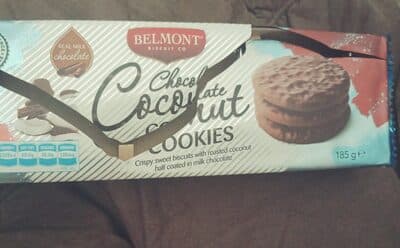 Belmont Chocolate Coconut Cookies