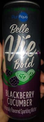 Blackberry Cucumber Sparkling Water
