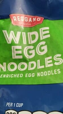 Enriched Wide Egg Noodle Product Pasta