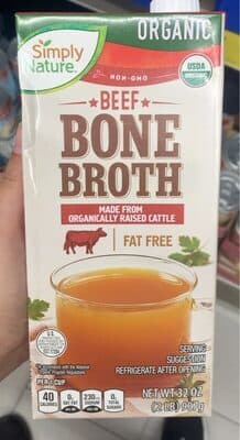 Beef bone broth