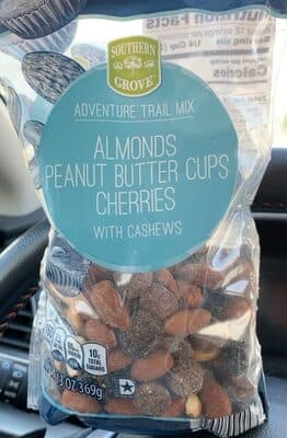 Almonds Peanut Butter Cups Cherries with Cashews