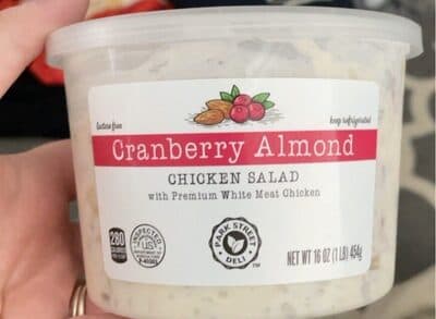 Cranberry Almond Chicken Salad