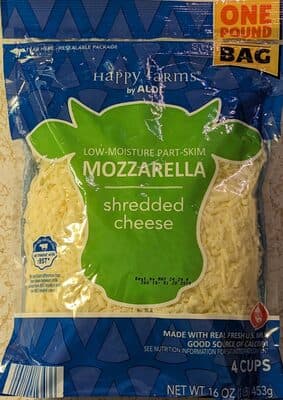 Shredded Low-Moisture Part-Skim Mozzarella