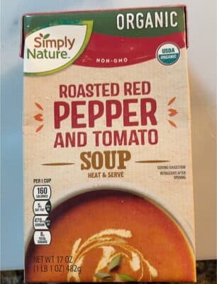 Roasted Red Pepper And Tomato Soup