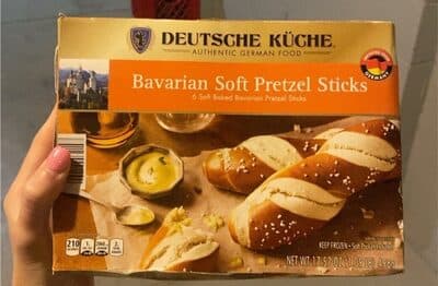 Bavarian Soft Pretzel Sticks