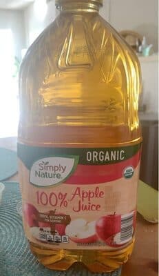 100% Apple Juice From Concentrate