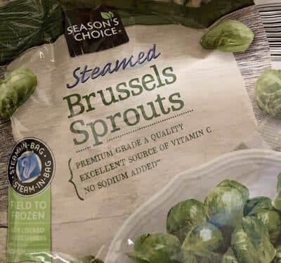 Steamed Brussels Sprouts