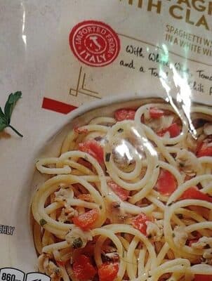 Spaghetti clams