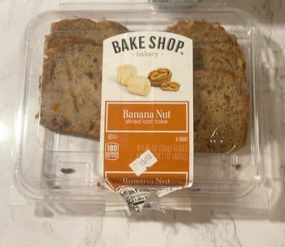 Banana Nut Sliced Loaf Cakes