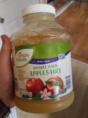 Unsweetened Applesauce