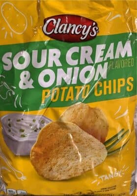 Sour Cream & Onion Flavored Potato Chips