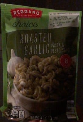 Roasted Garlic Pasta & Pesto Sauce