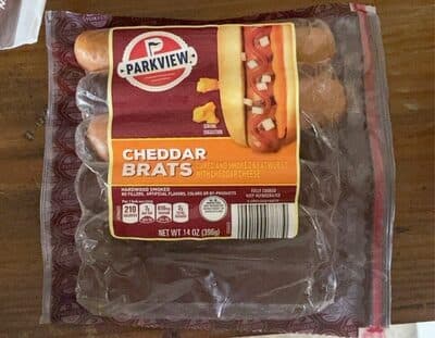 Cheddar Brats