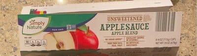 Unsweetened Applesauce