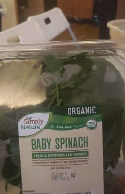 Baby Fresh & Nutritious Leaf Spinach