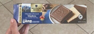 Chocolate Flavored Wafers