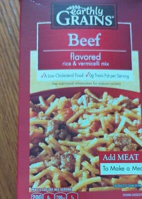 Beef Flavored Rice
