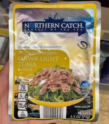 Zesty Lemon Pepper Chunk Light Tuna in Water