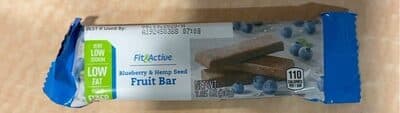 Blueberry & Hemp Seed Fruit Bar