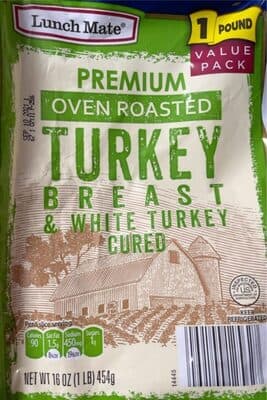 Premium Oven Roasted Turkey Breast & White Turkey Cured