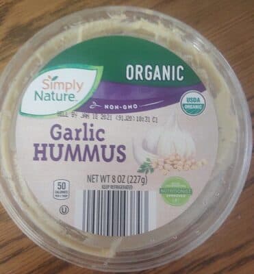 Garlic hummus