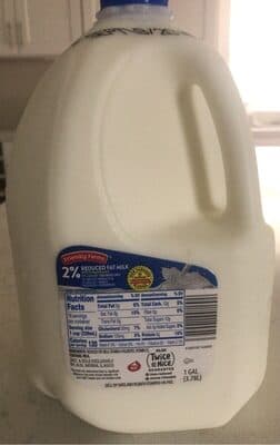 Reduced Fat Milk
