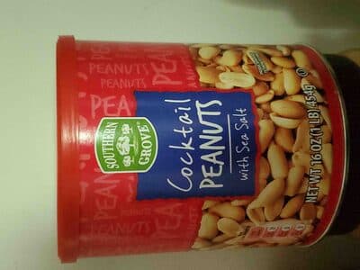 Cocktail Peanuts with Sea Salt