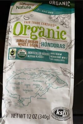 Organic Single Origin Whole Bean