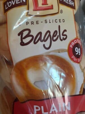 L'Oven Fresh Pre Sliced Bagels