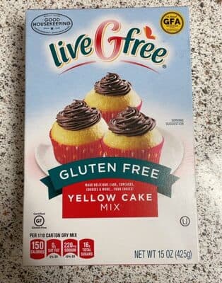 Yellow cake mix