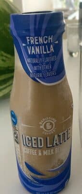 French Vanilla Iced Latte