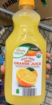 Pulp Free 100% Orange Juice